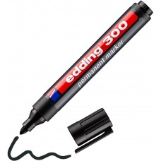 EDDING 300 Permanent Marker pen - BLACK